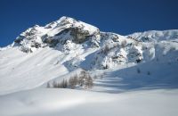 Rifugio arp - Brusson Valle d'Aosta - paesaggio invernale